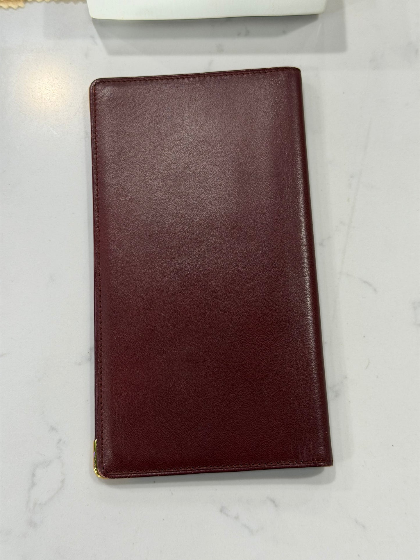 Cartier Check Book Wallet (VINTAGE)