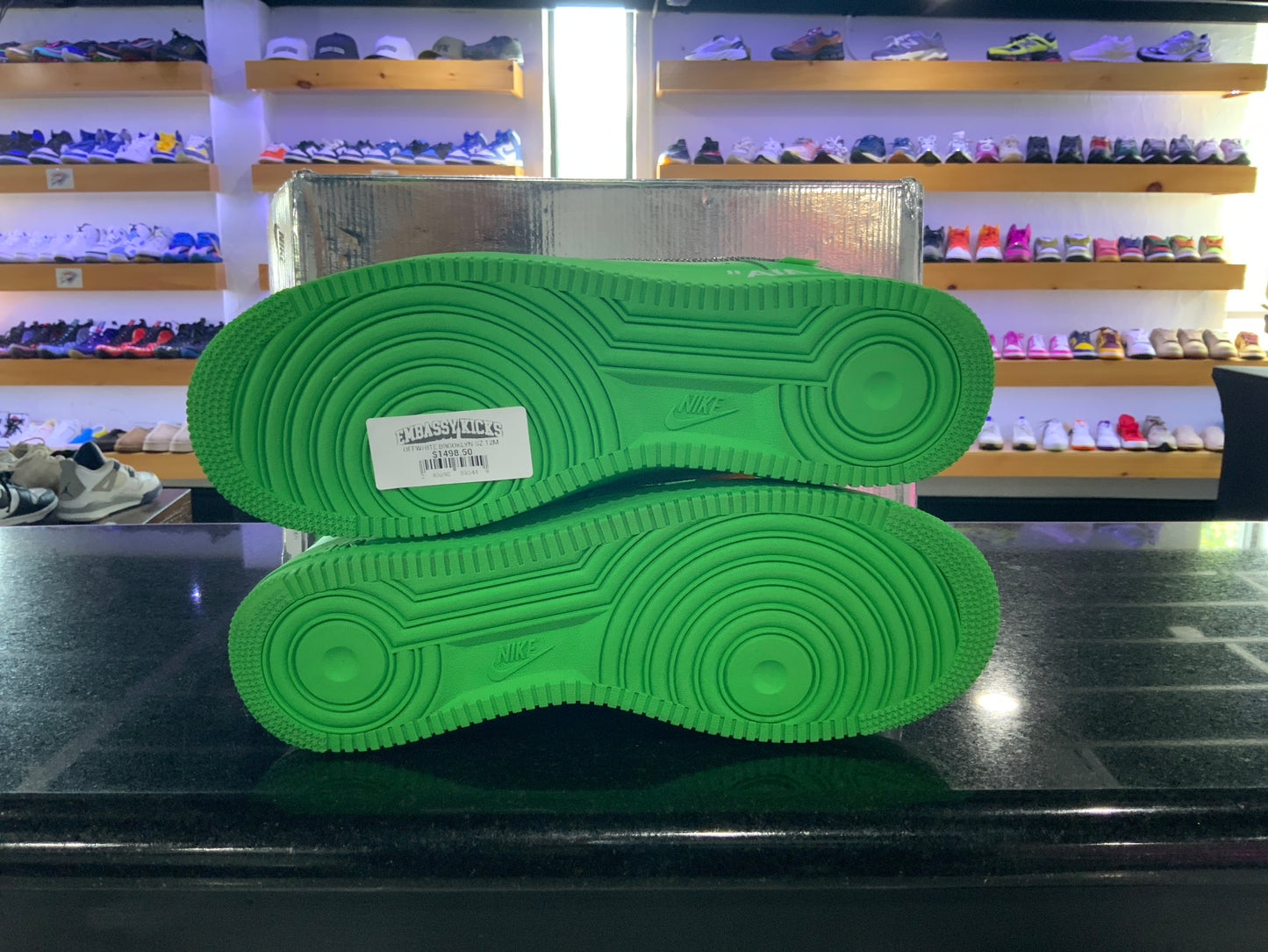 Offwhite x Af1 “SPARK GREEN”